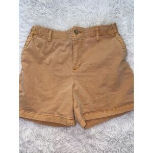 Old Navy Everyday Women’s M Washed/ Sun Faded Gold Ylw Shorts. Comfortable